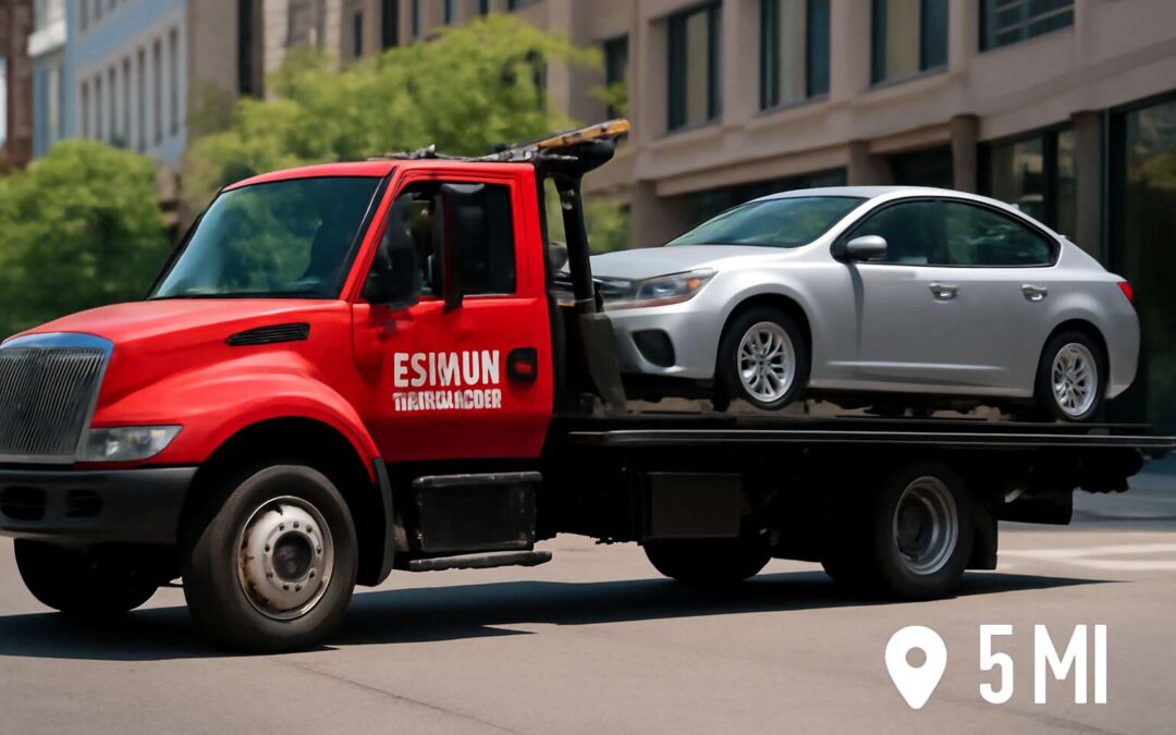 Fast & reliable towing service near me within 5 mi – 24/7 roadside support, call now