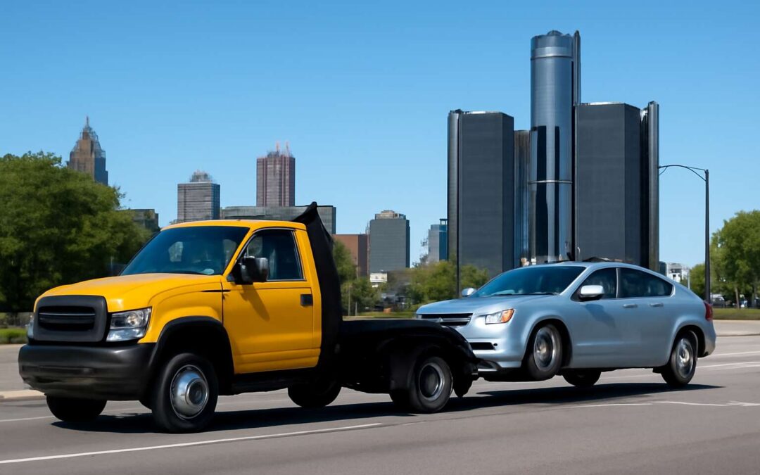 24/7 roadside help with towing service detroit – fast, reliable towing when you need it