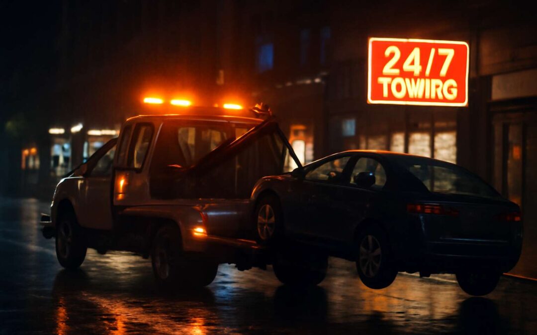 Always Ready: towing services 24 hours for fast, 24/7 roadside relief.